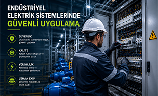 Endüstriyel Elektrik Sistemlerinde Güvenli Uygulama